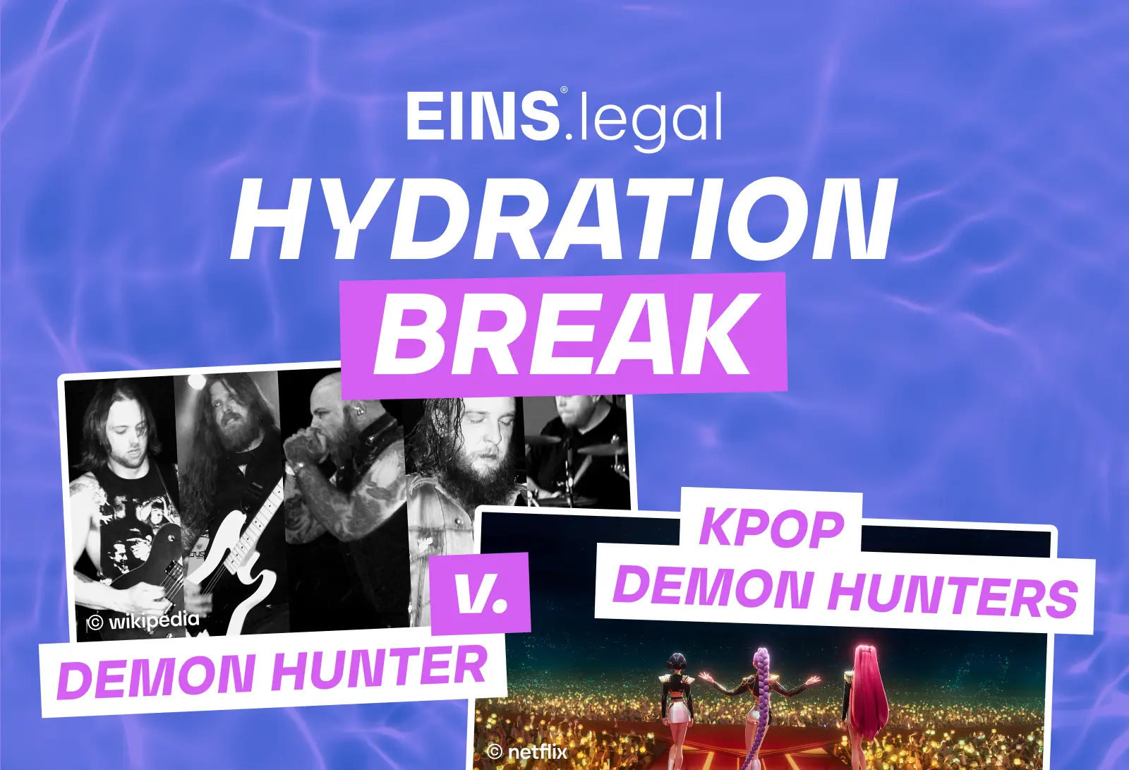 Hydration Break: Gegenüberstellung von Demon Hunter (Band) und Netflix' KPop Demon Hunters